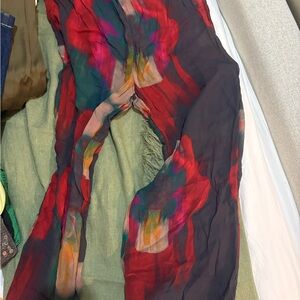 Rat and Boa Colorful Abstract Patterned Pants